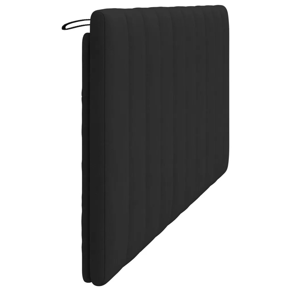Cuscino Testiera Hanko Nero 180 cm in Velluto 374683