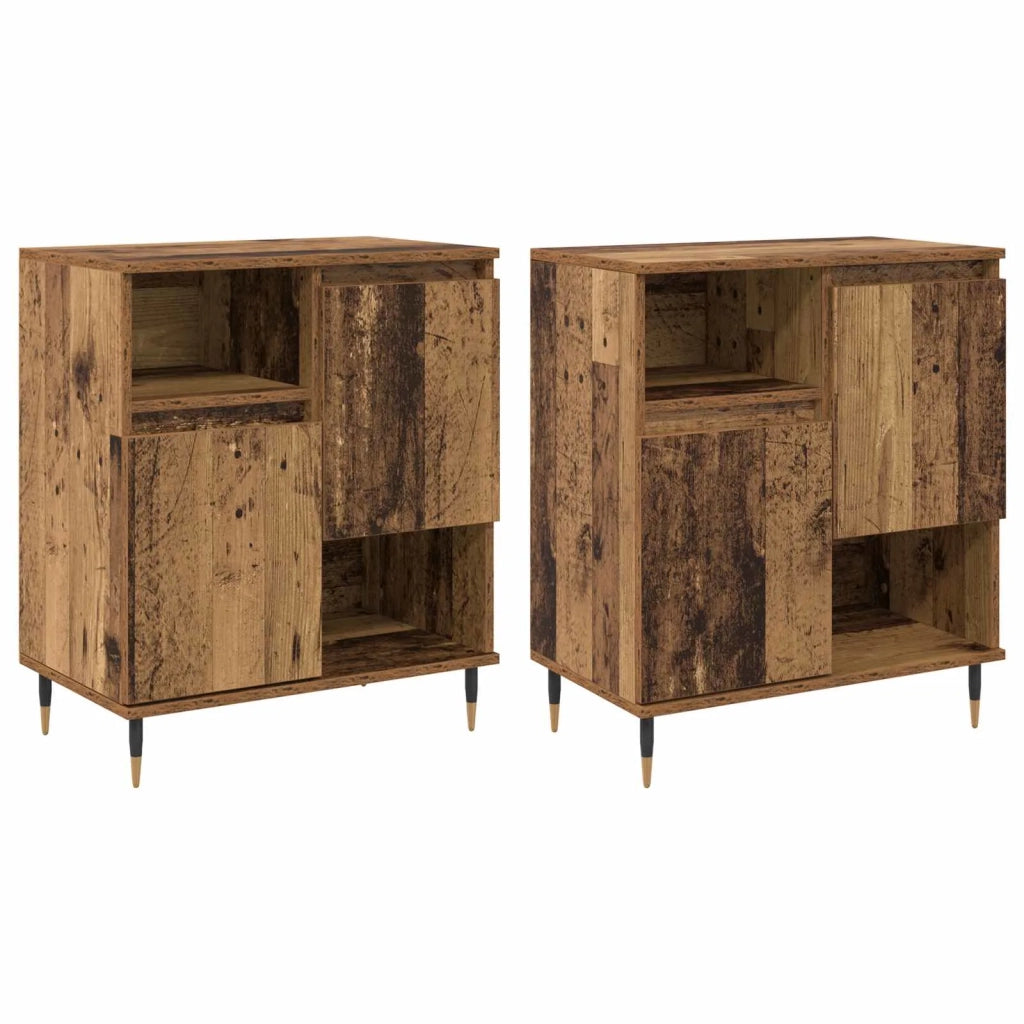 Sideboards 2 pcs Legno vecchio 3394557