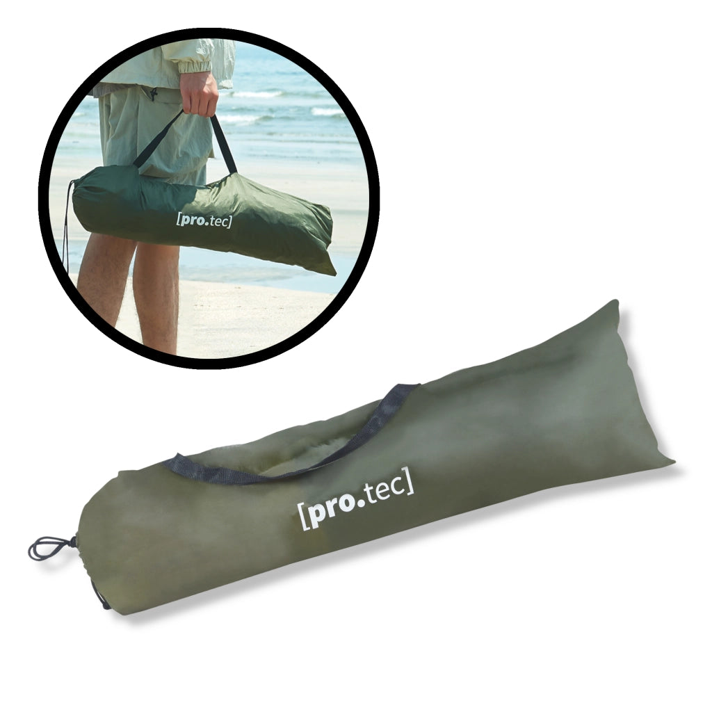 Tenda da Doccia Ayas per Campeggio - Verde / Grigio pro.tec