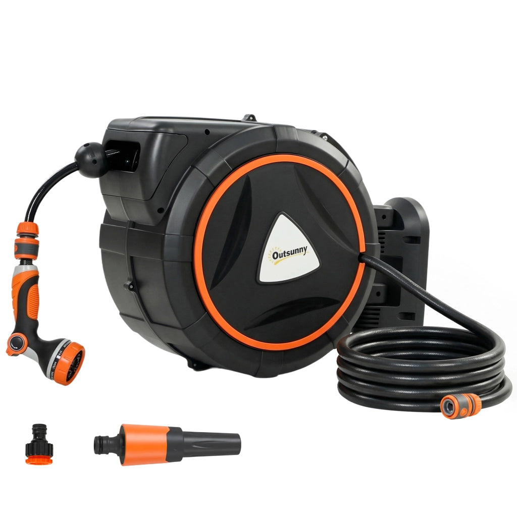 Avvolgitubo Automatico 28+2m ¨C Xylo ¨C Riavvolgimento Automatico con Sistema di Bloccaggio