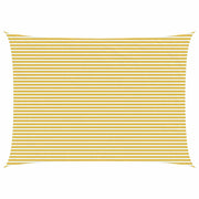 Telo Ombra Giallo e Bianco 5 x 6 m HDPE 42032838