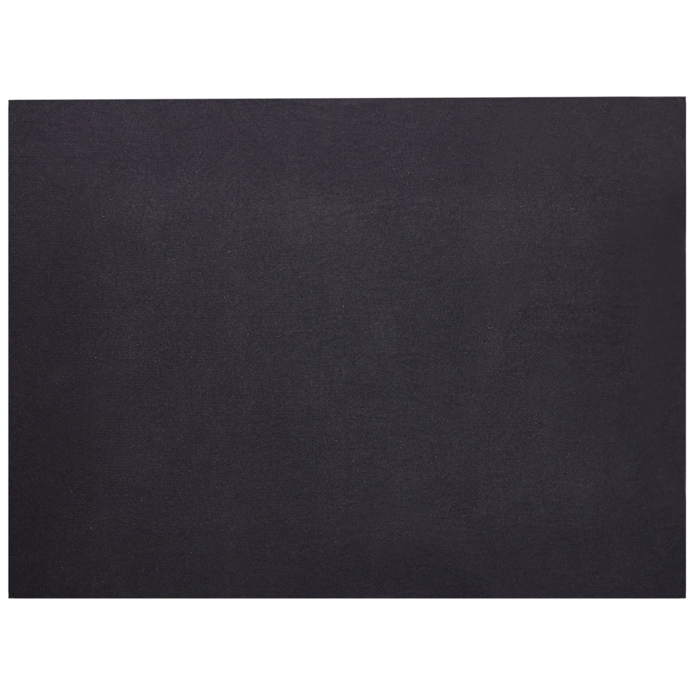 Coperta Cotone Grigio Scuro 130 x 180 cm Copriletto Punto Croce Oversize