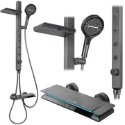 Set Doccia Rea Karl Titanium