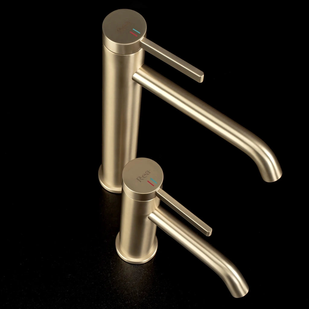 Rubinetto Da Bagno Rea Rivo Brush Gold