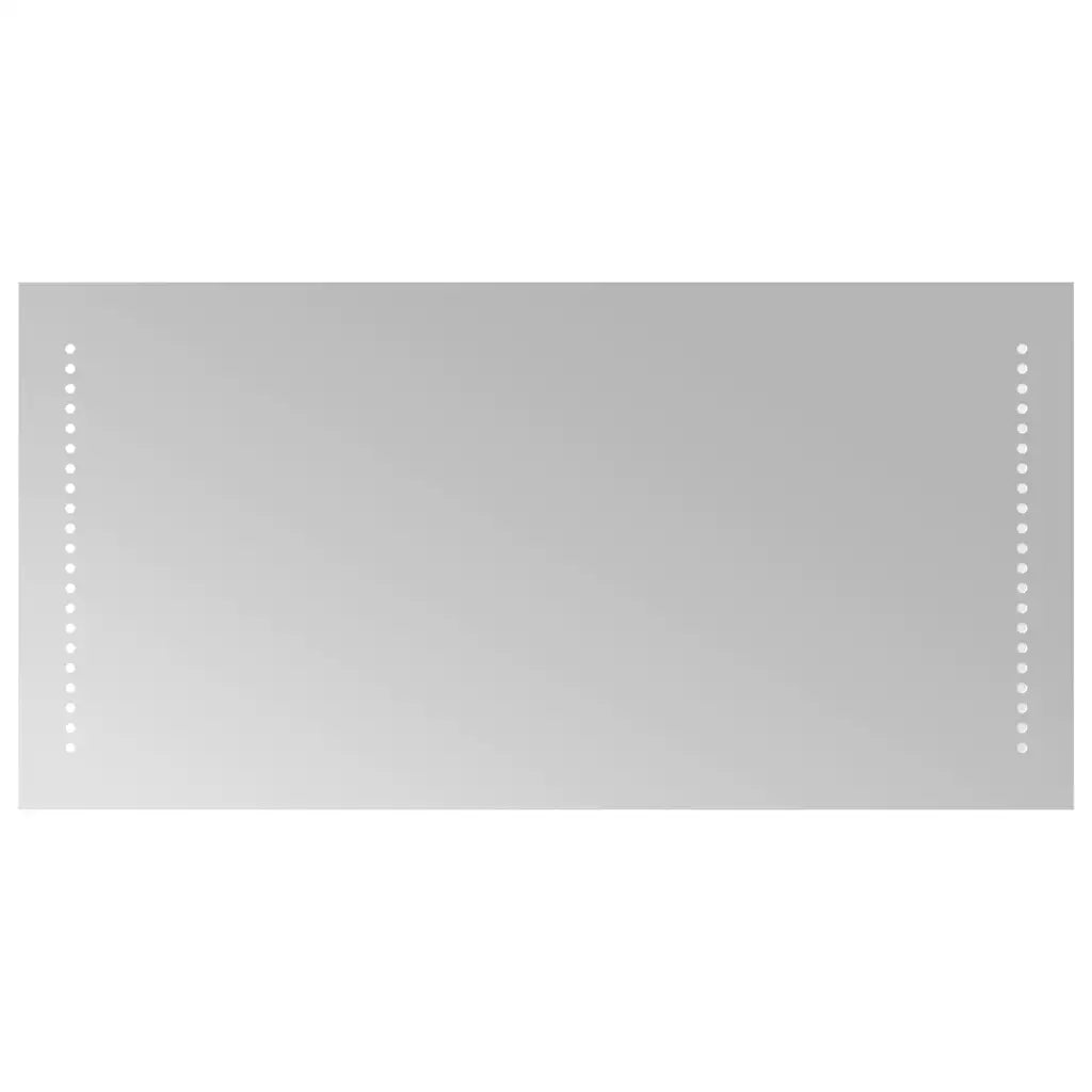Specchio da Bagno con Luci LED 80x40 cm 151728