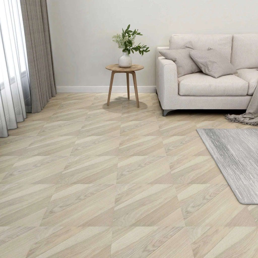 Tavole per Pavimenti 55 pcs Beige 5,11 m² PVC 42046353