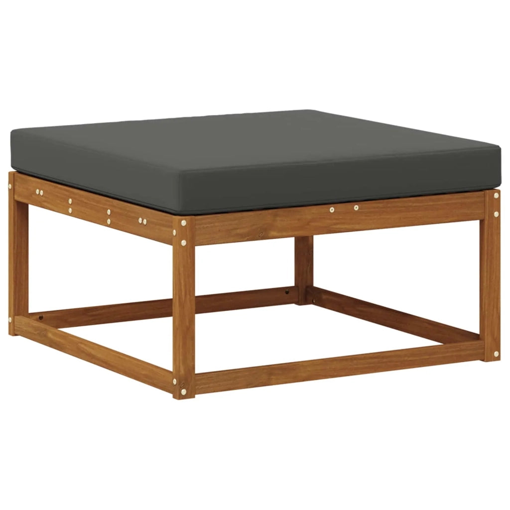 Set di divani da esterno con cuscino 6 pcs Naturale e Antracite 3367965