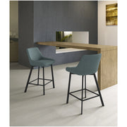 Set di 2 Sgabelli in tessuto Fox 50cm X 44cm H 94cm Stones