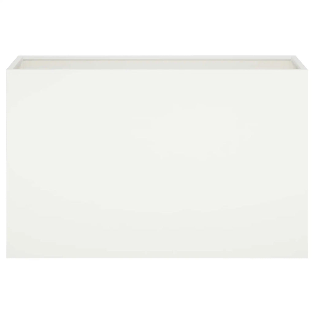 Vaso da giardino Bianco 80 x 30 x 50 cm 8005598
