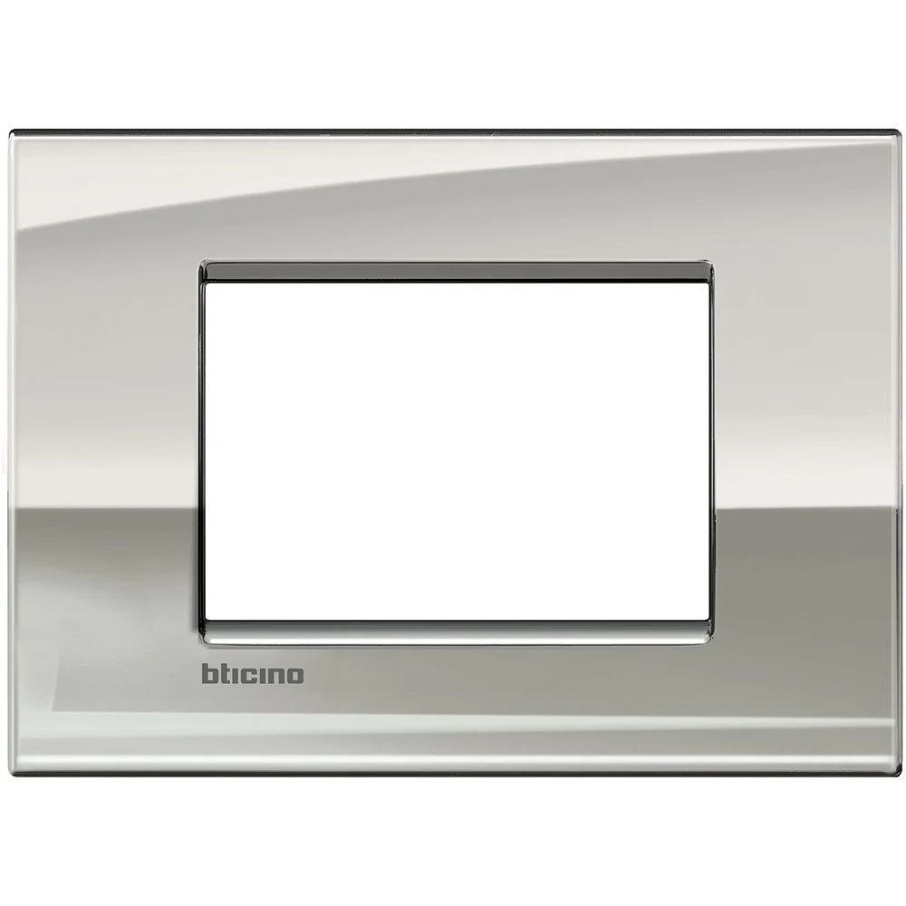 Living Light - Placca 3P Palladio - LNC4803PL