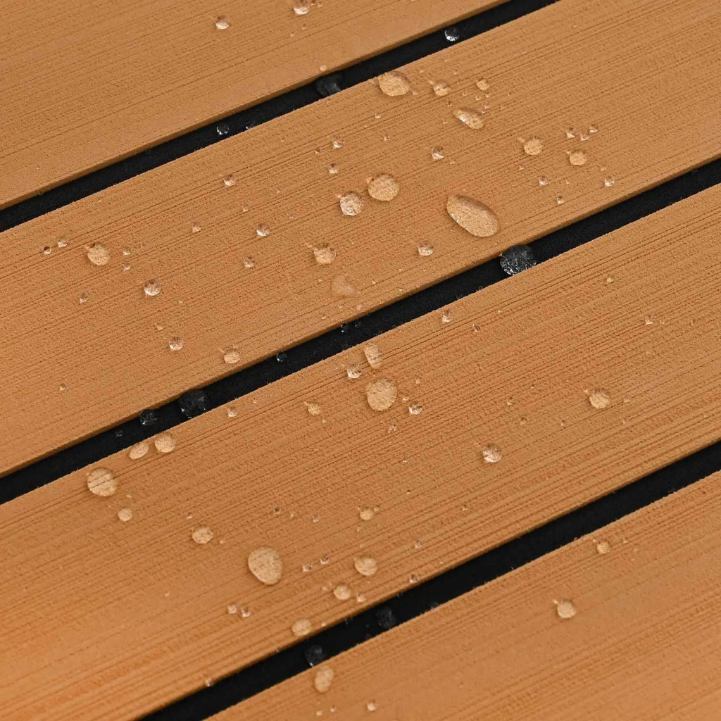 Tappetino per Barche Marrone e Nero 240 x 90 cm EVA 42046766