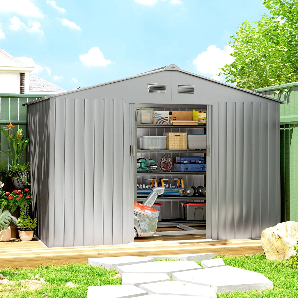 Casetta da Giardino ¨C zephmum ¨C Grigio 277x195x192 cm