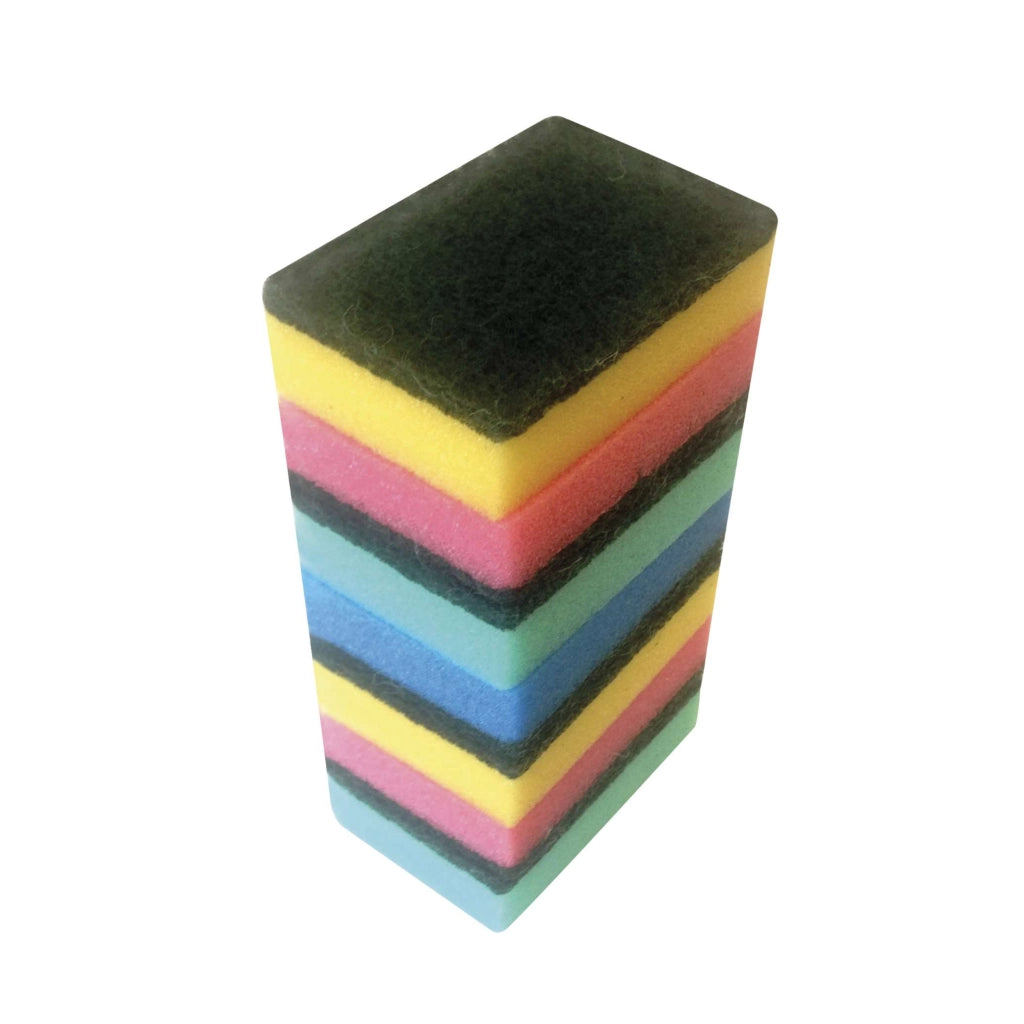 Set 7 spugne abrasive colorate