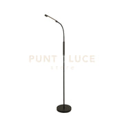 Lampada da terra a LED ricaricabile Plume - Nero