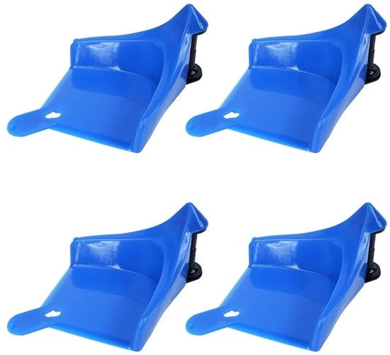 Kit di guida per tubi 4 pezzi - Bloccabanda - Previene il bloccaggio dei tubi - Riduce l'usura - Plastica 16,7 x 11,7 x 6,7 cm - Guida per tubi