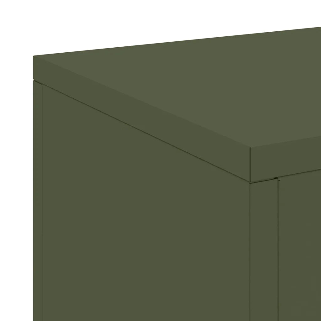 Supporto per piante | Sostegno per piante 2 pz Oliver verde 24 x 24 x 35 cm Acciaio
