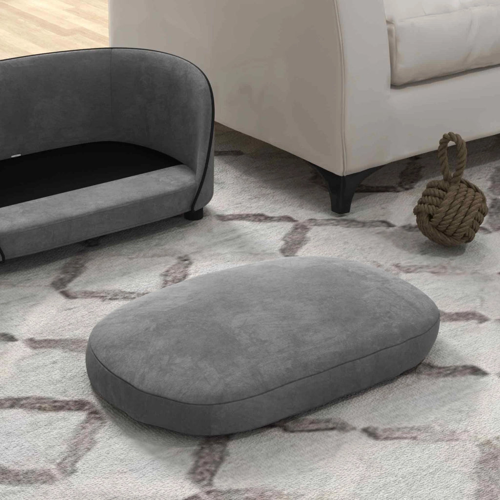 Divano per cani con cuscino ¨C Minimal ¨C grigio