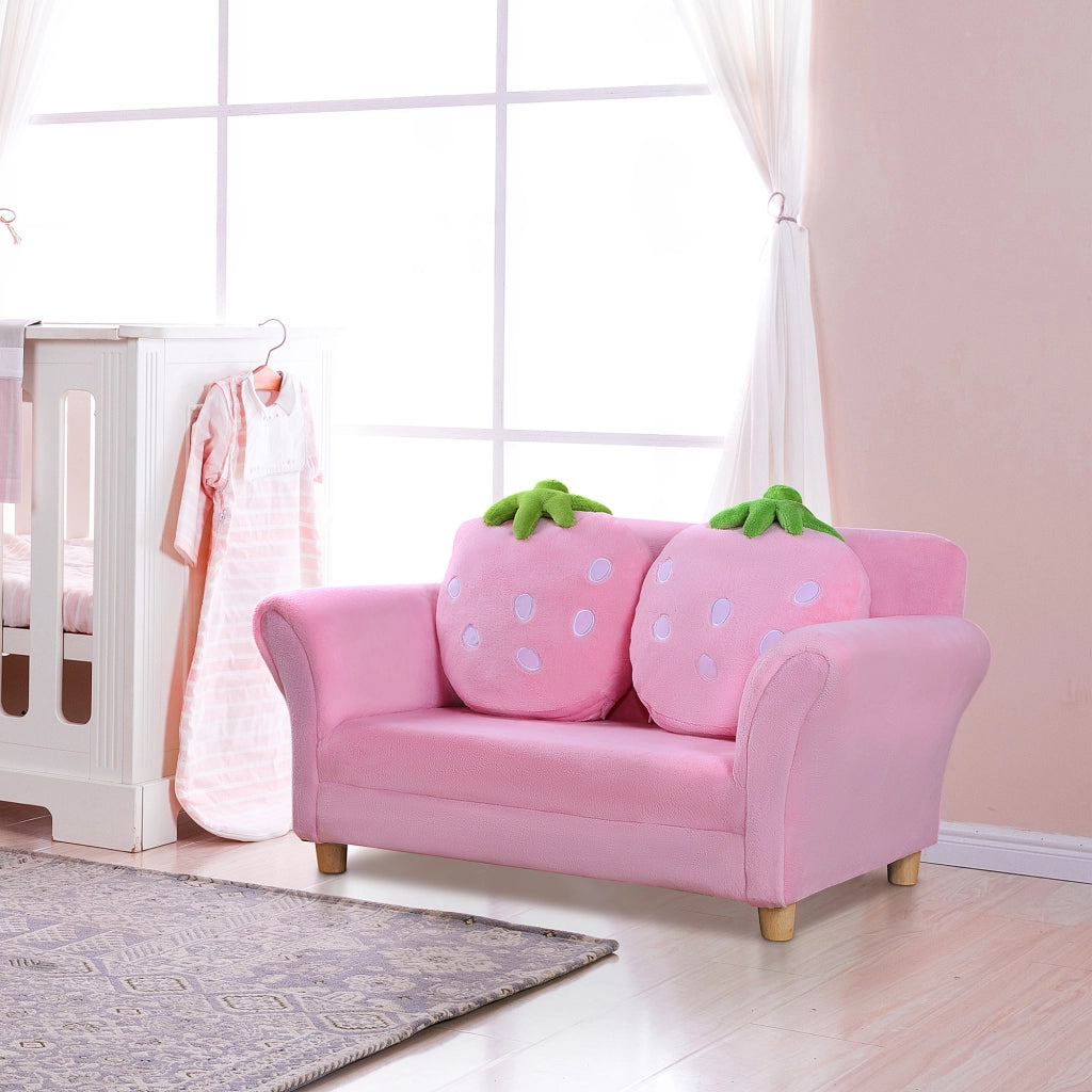Poltrona per Bambini ¨C Minimal ¨C Rosa 90x53x48cm