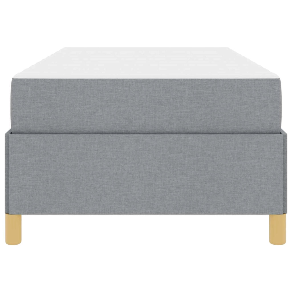 Struttura del letto Grigio chiaro 80 x 200 cm Tessuto 3398892
