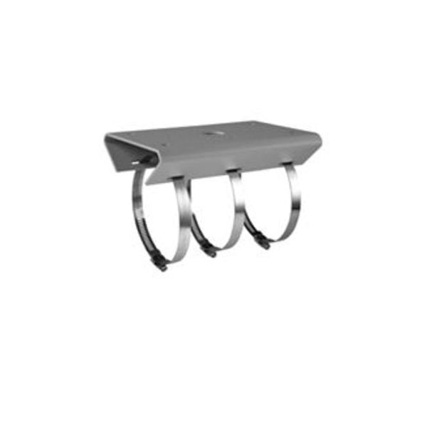 Adattatore da palo hikvision in alluminio bianco - ds-1275zj