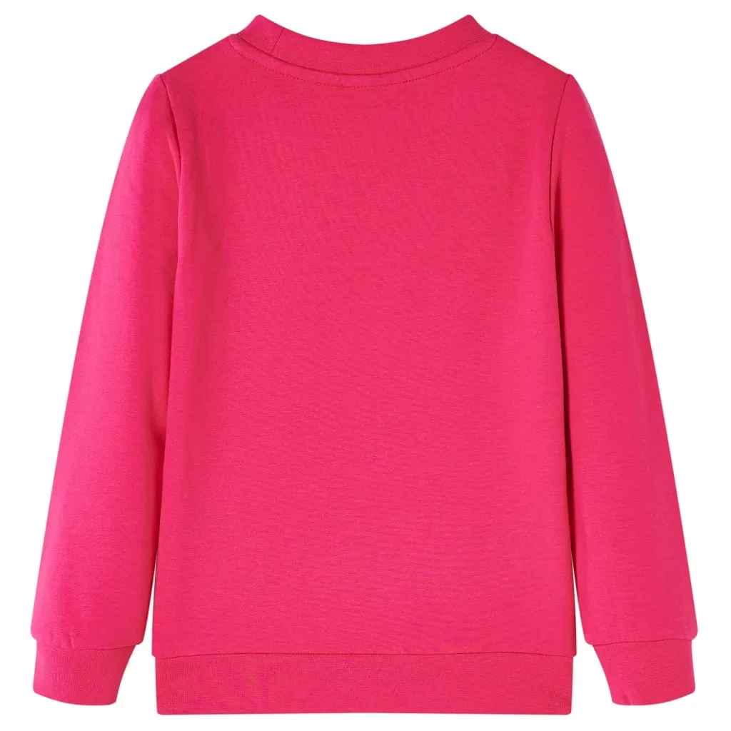 Felpa da Bambina Fucsia 116