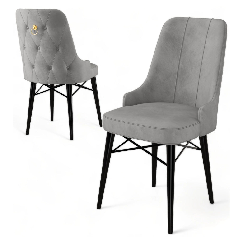 Cressa, Sedia 6 Sedie, Grigio