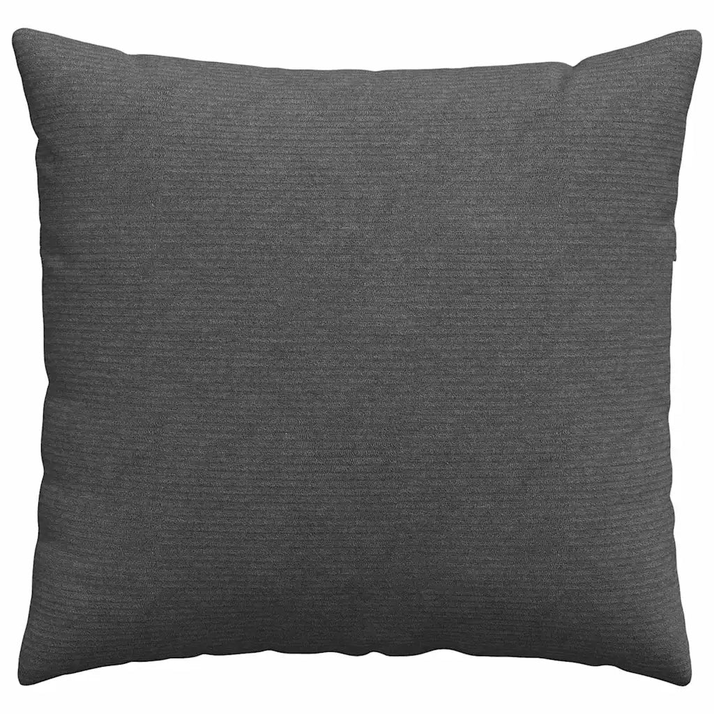 Cuscini da Divano 2 pz | Cuscini per sedie Grigio scuro 45 x 45 cm