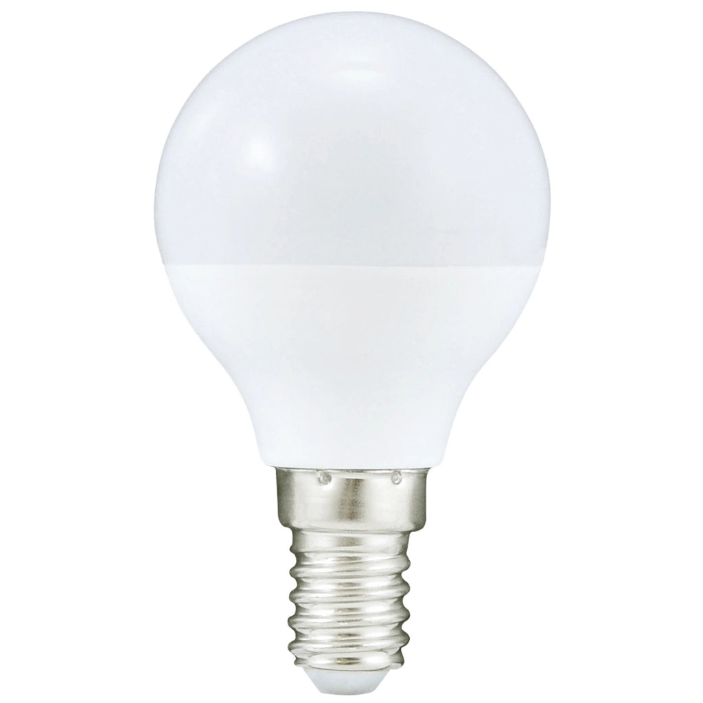 Lampadina LED G45 E14 3W 250lm 3000K opalina Polux