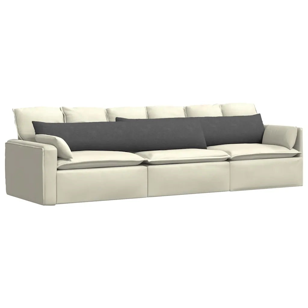 Cuscini da Divano 2 pz-Set di 2 Cuscini per Sofa Grigio scuro 200 x 40 cm 845734