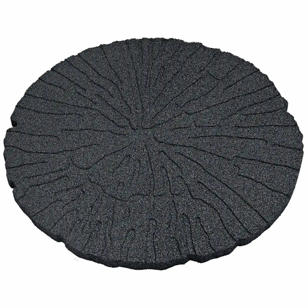 Pietra da Passo 6 pz Nero ? 45 x 1,8 cm Gomma CFW3419146