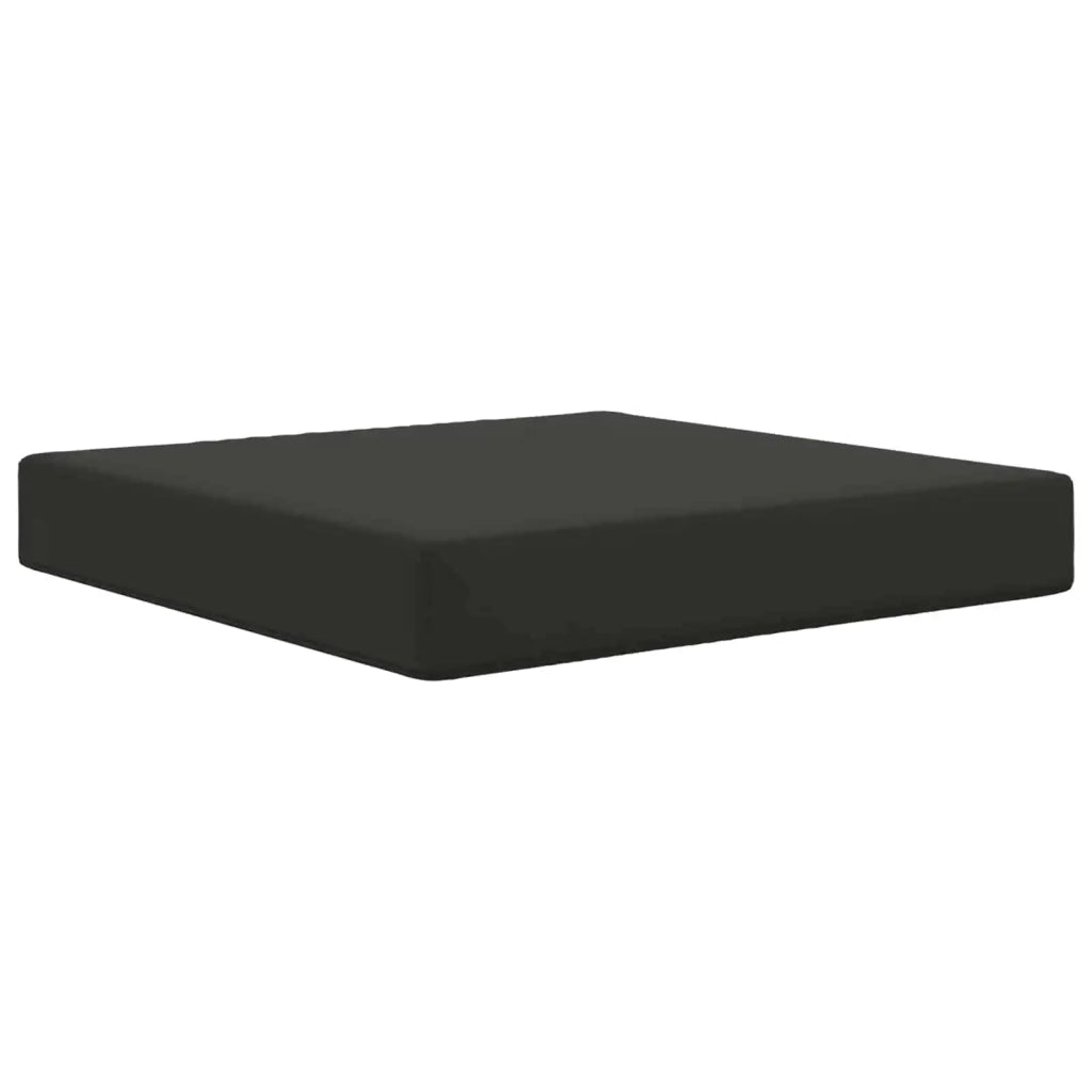 Cuscino per divano da esterno Nero 60 x 60 x 8 cm Poliestere 900700