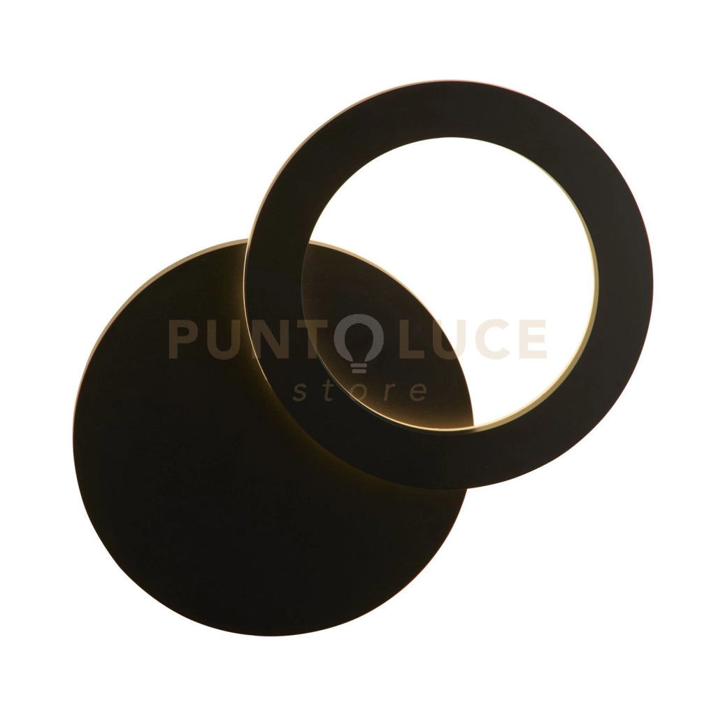 Lampada da parete esterna a LED Hyde, nera