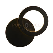 Lampada da parete esterna a LED Hyde, nera