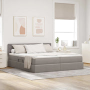 Letto con Contenitore Talpa 200 x 200 cm Pelle Sintetica 3370958