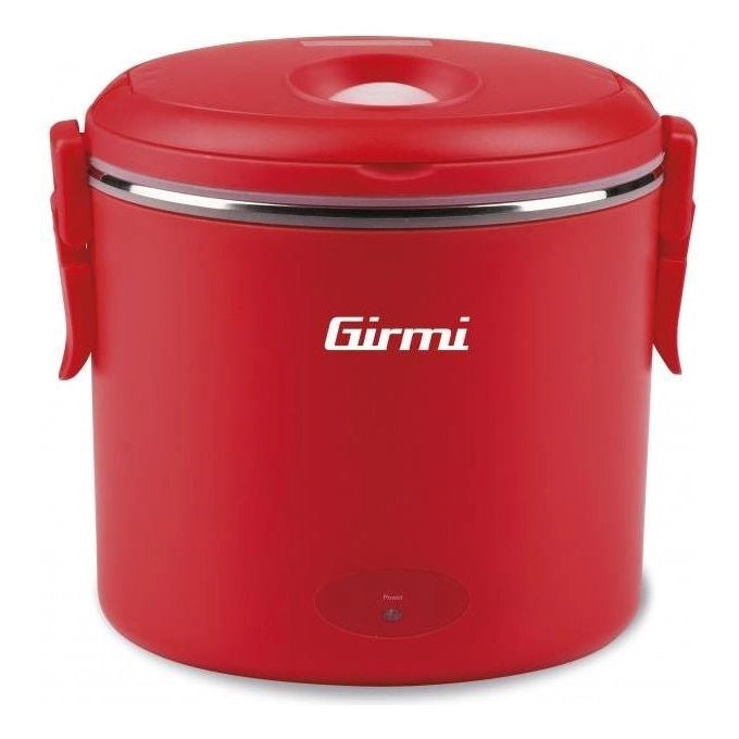 Girmi SC01 Vivandiere Scaldavivande 40W 0,7 L contenitore inox chiusura ermetica colore Rosso