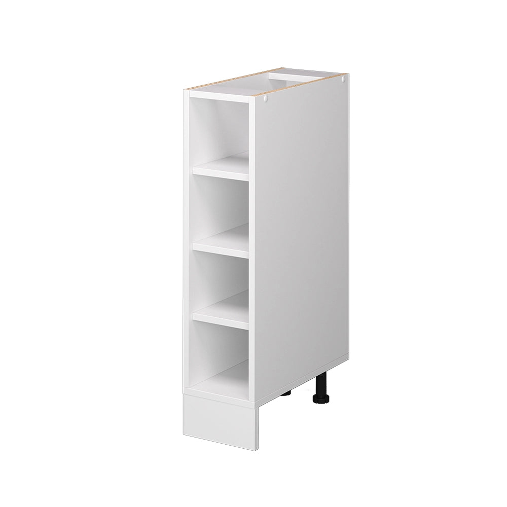 Vicco Base a ripiani Bianco 20 cm con ripiani aperti, senza piano di lavoro