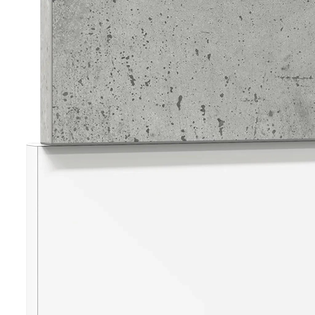 Pannello Lavastoviglie “Lyon” Grigio Cemento 45x3x67 cm 856130