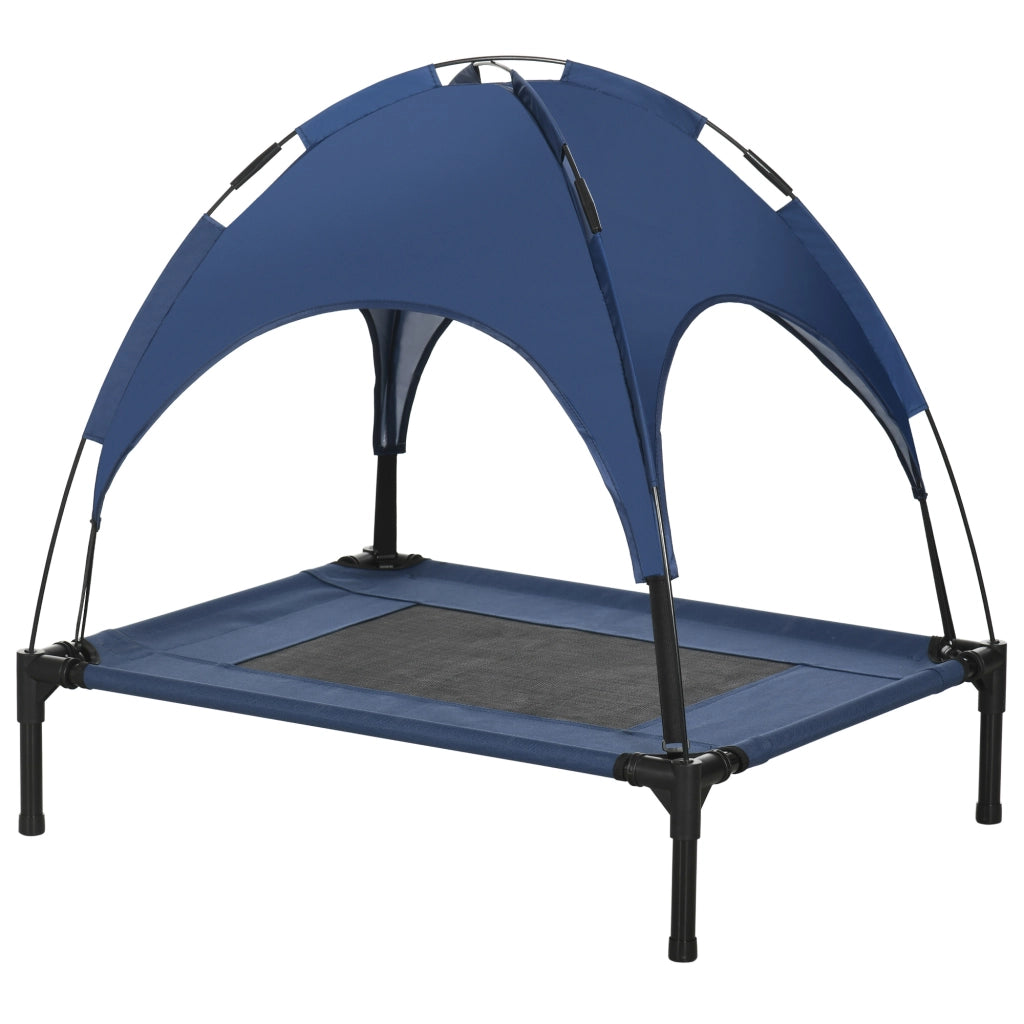 Cuccia per Cani con Baldacchino ¨C zephmum ¨C Blu