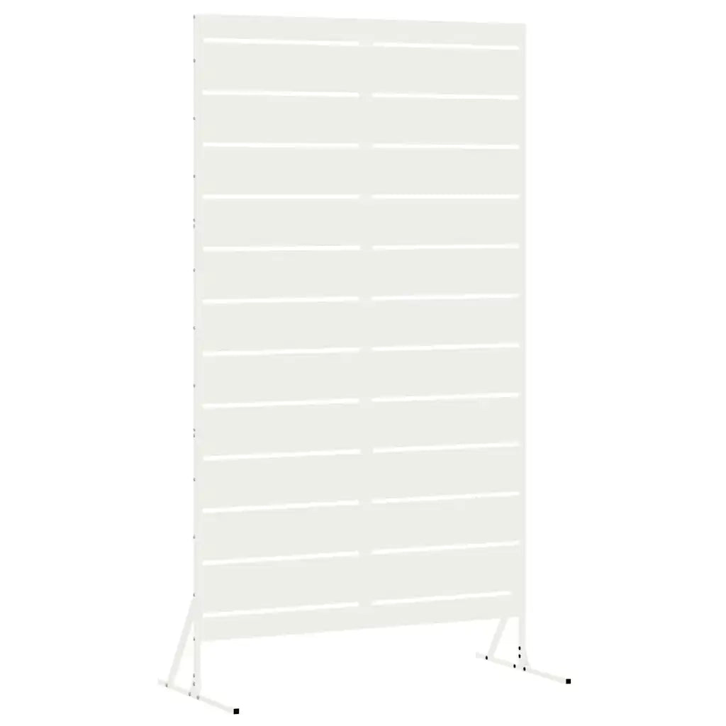 Schermo per Privacy Bianco 100 x 50 x 180 cm Acciaio 868564