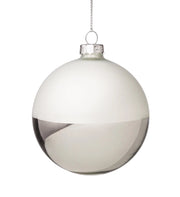 Sfera vetro charmant bianco