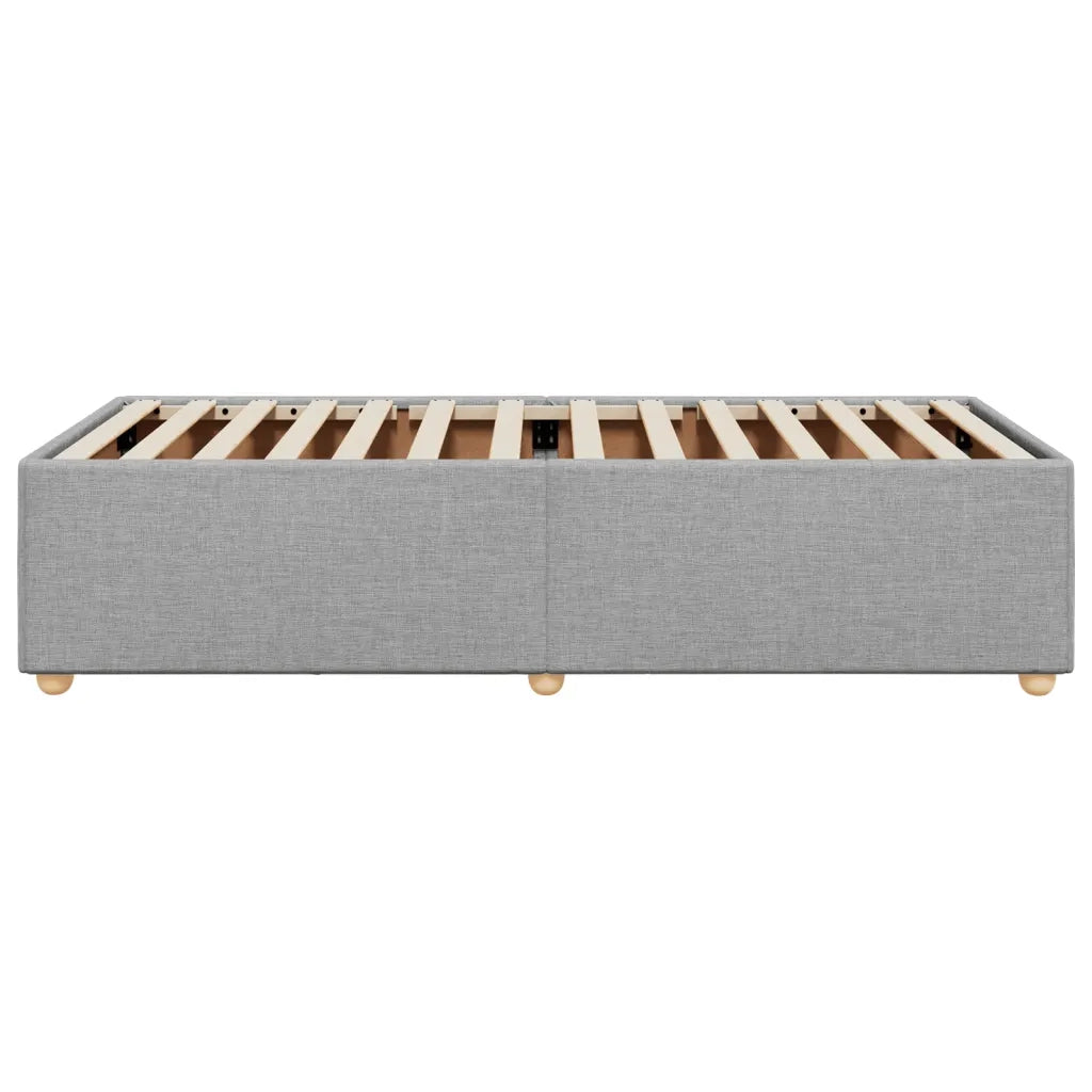 Giroletto senza Materasso Grigio Chiaro 100x200 cm Tessuto 3284708