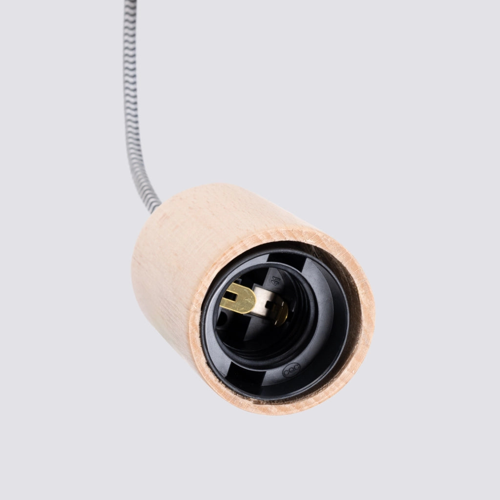 Lampada da parete NIMBI E27 con interruttore