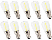 Lampadine a LED Mini Dimmabili - Fitting E14 - 10 Pezzi - Alta Luminosità - 1,5 W - Lampada a Olio