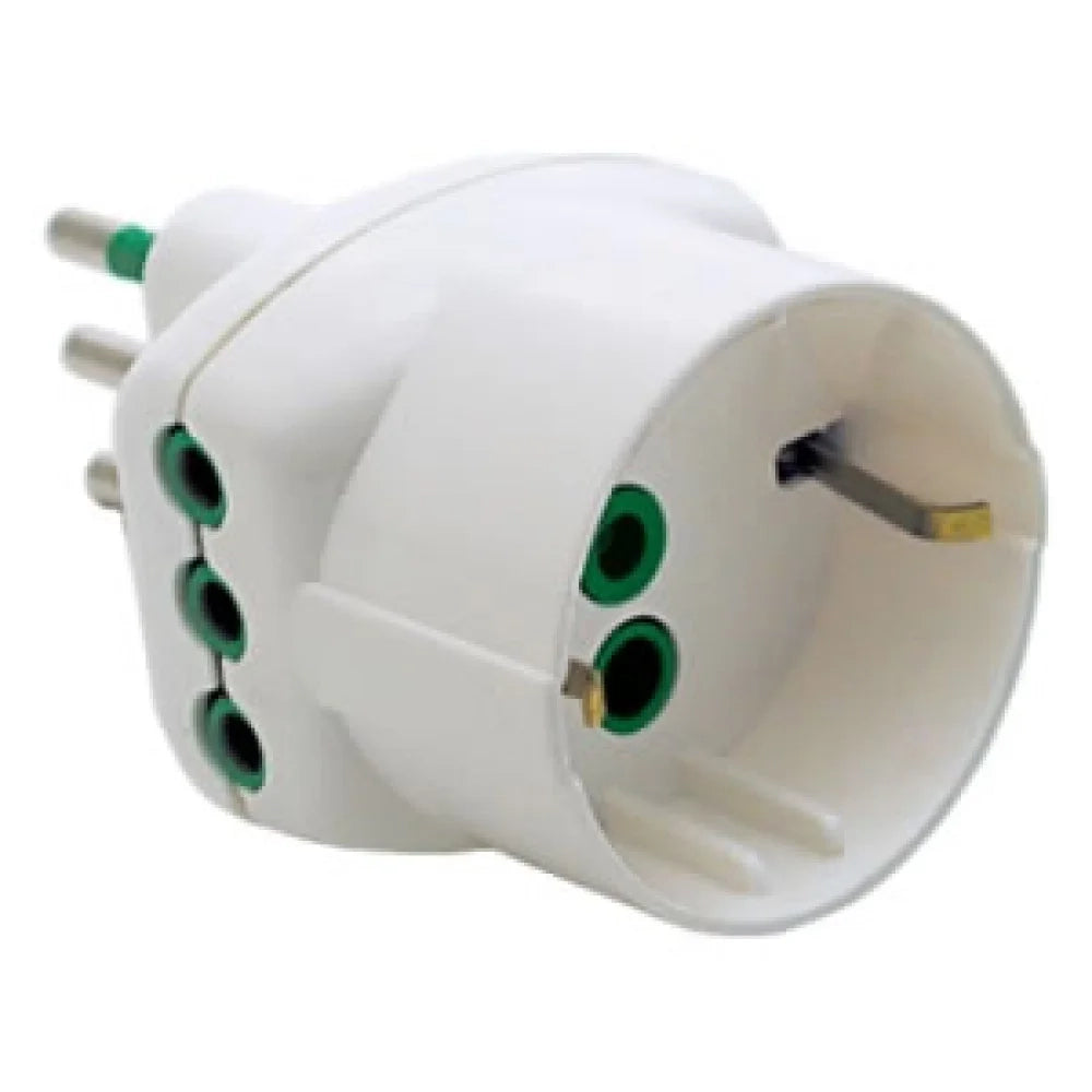 Fanton adattatore triplo bianco 82210 b08xb8qp7d