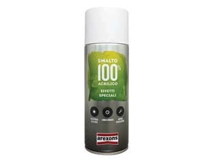 SMALTO 100% ACRILICO FLUORESCENTE SPRAY- - ml.400 rosso fluorescente (3689) - 6 pezzi AREXONS