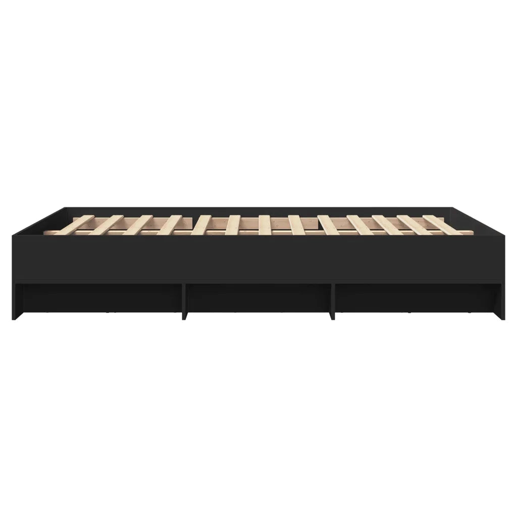 Giroletto Nero 140x190 cm in Legno Multistrato