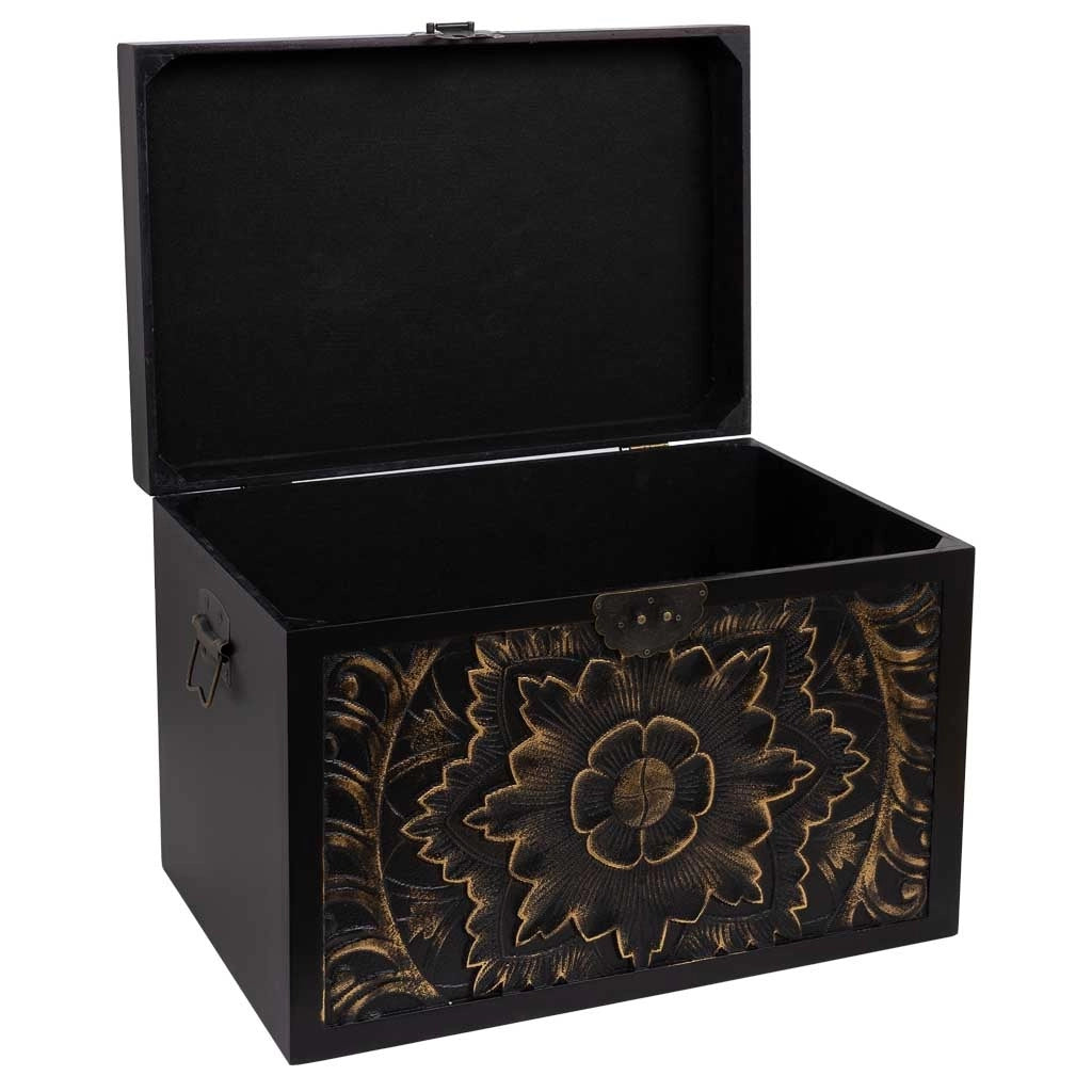 Baule in legno 60x40x42h cm
