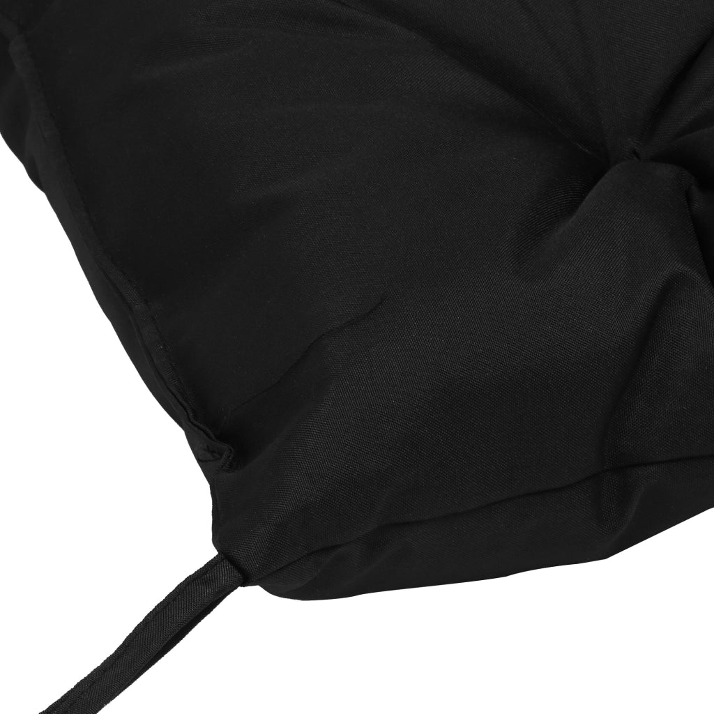 Cuscino per Divano da Giardino 2 Posti ¨C Minimal ¨C Nero 100x98x8 cm