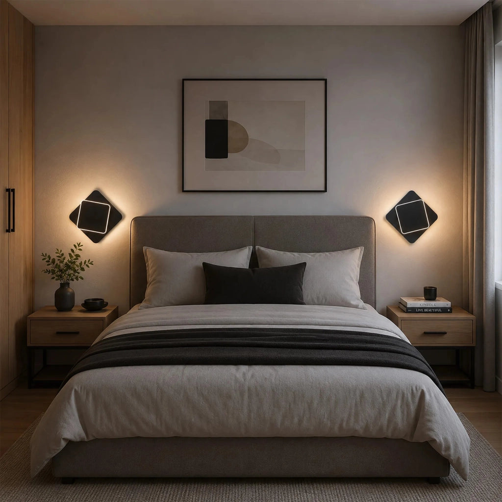 Applique A Led Lhj123-w Nero