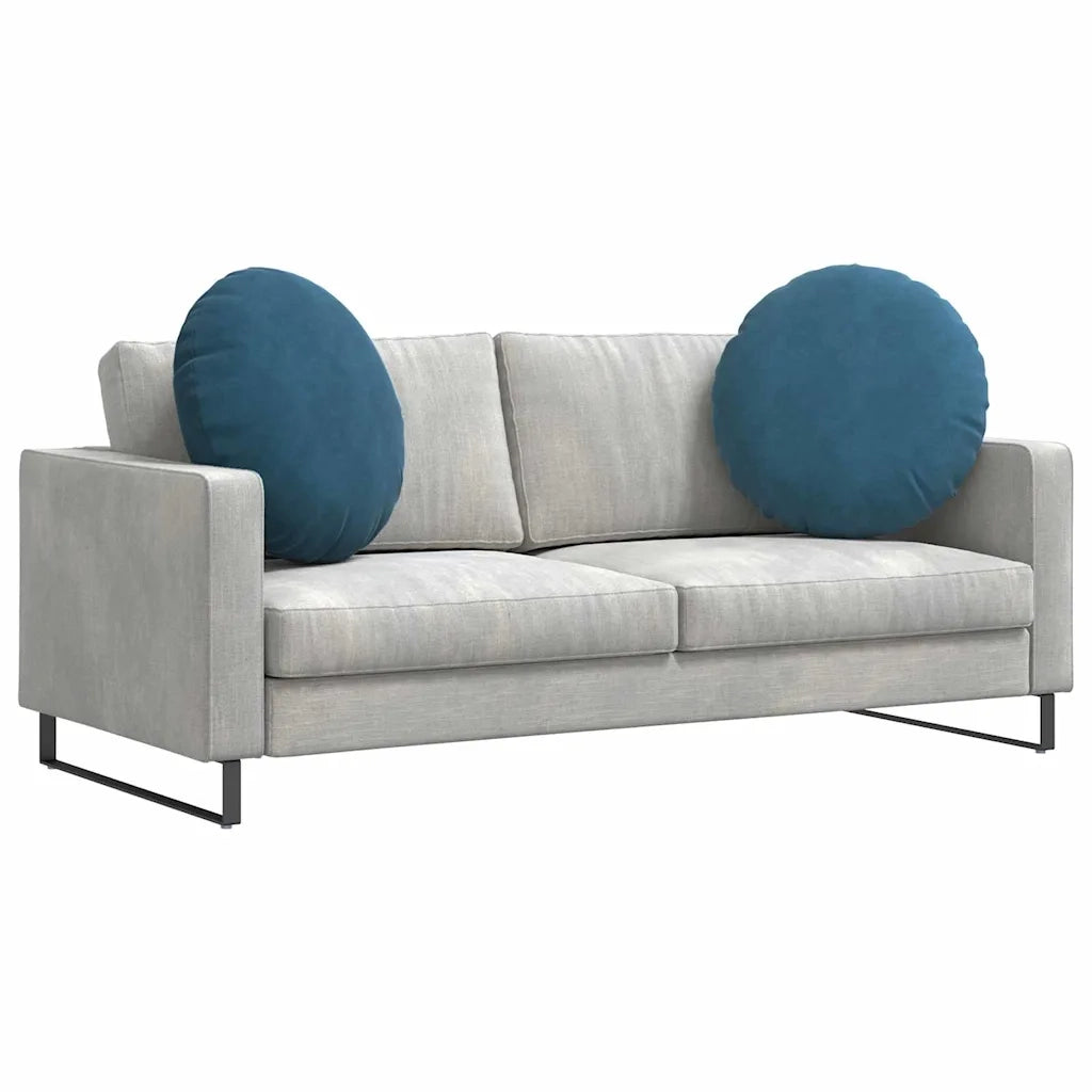 Cuscini per Seduta 2 pz | Cuscini per sedie Blu ?60 x 21 cm Velluto